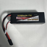3s 11.1v 6500mAh 75C Vant Lipo Li-Po Battery Hard Case with Deans T plug Grade A