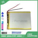 3.7V 3500mAh 357090 Polymer Lipo Akku Batterie For GPS Instrumentation Tablet PC