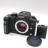 Panasonic LUMIX DMC-G2 Mirrorless Digital Camera Body Only - Tested English OK
