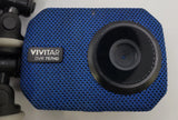 Vivitar DVR757HD Video Camera W/ Tripod ( Tested, Working) No Micro SD/Charger