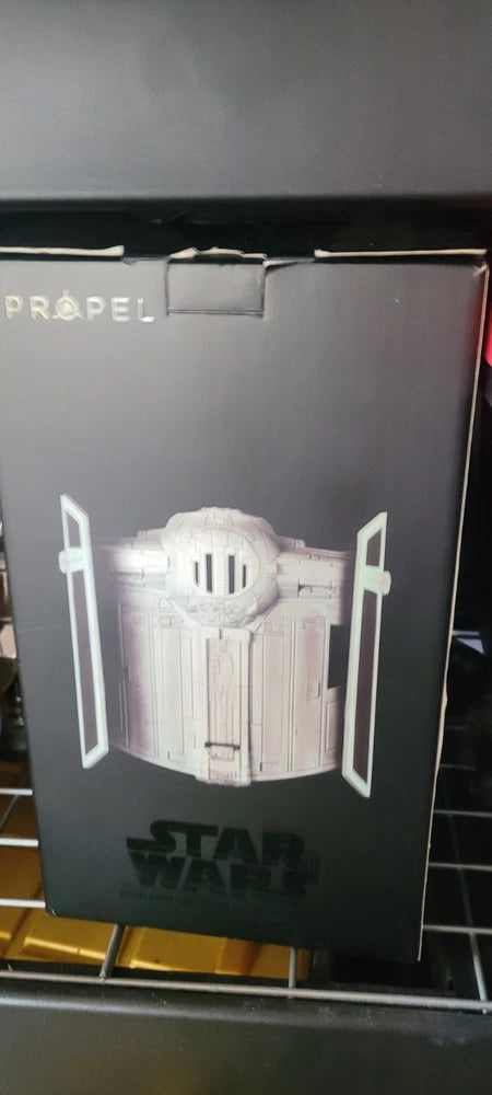 Propel Star Wars Tie Fighter drone collectors box with white printed spacecraft