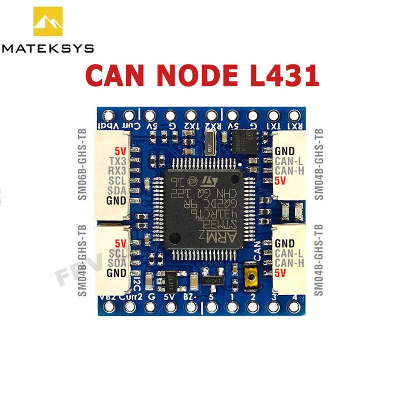 MATEK CAN-L431 AP_Periph CAN Node L431 for ArduPilot GNSS Airspeed Sensor Drone