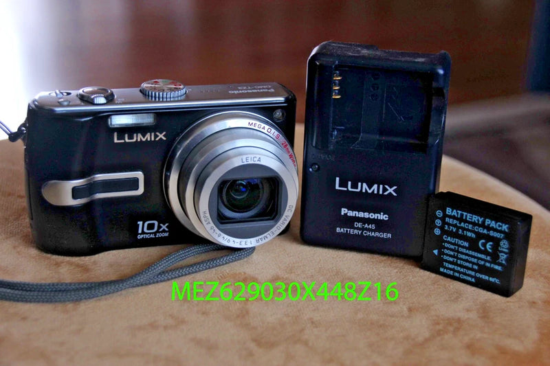 Panasonic Lumix DMC-TZ3 CCD sensor 28-280 zoom W/battery+charger