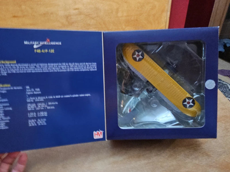 1:48 Hobby Master Boeing F4B-4 P-12E BuNo.9016 1933 Aircraft Diecast NEW IN BOX