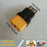 XT90 Female to T-R-X Male Adapter Converter Connector lipo battery Adaptor RC Converter
