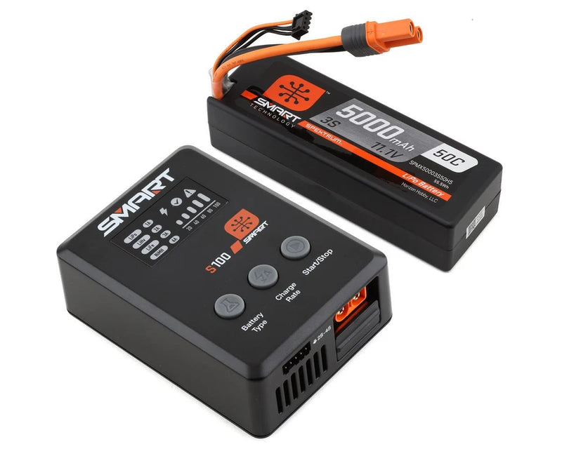 Spektrum RC Smart PowerStage Surface Bundle Smart LiPo Battery 5000mAh SPMX-1034 Battery