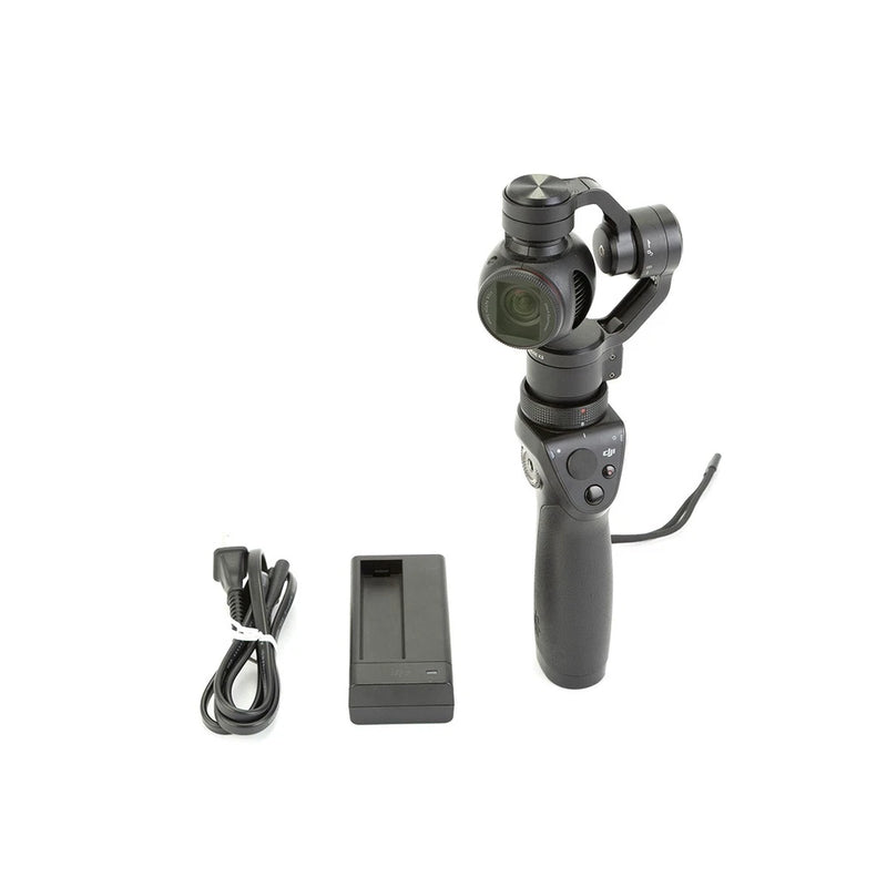 DJI Osmo+ handheld gimbal with camera and grip controls
