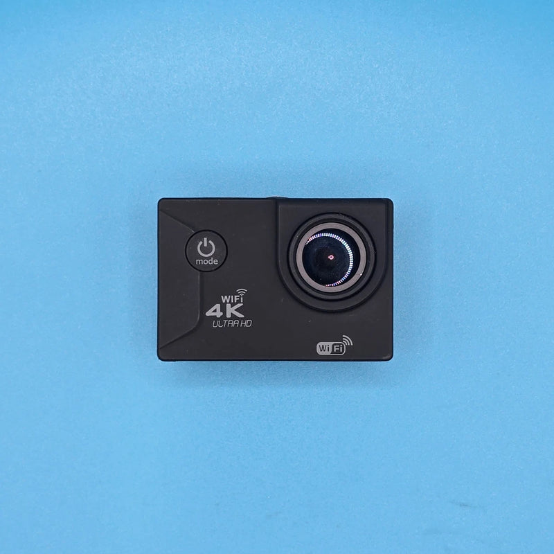 4K WIFI ACTION CAMERA ULTRA HD 2.0LCD 30M WATERPROOF - UNTESTED/FOR-PARTS