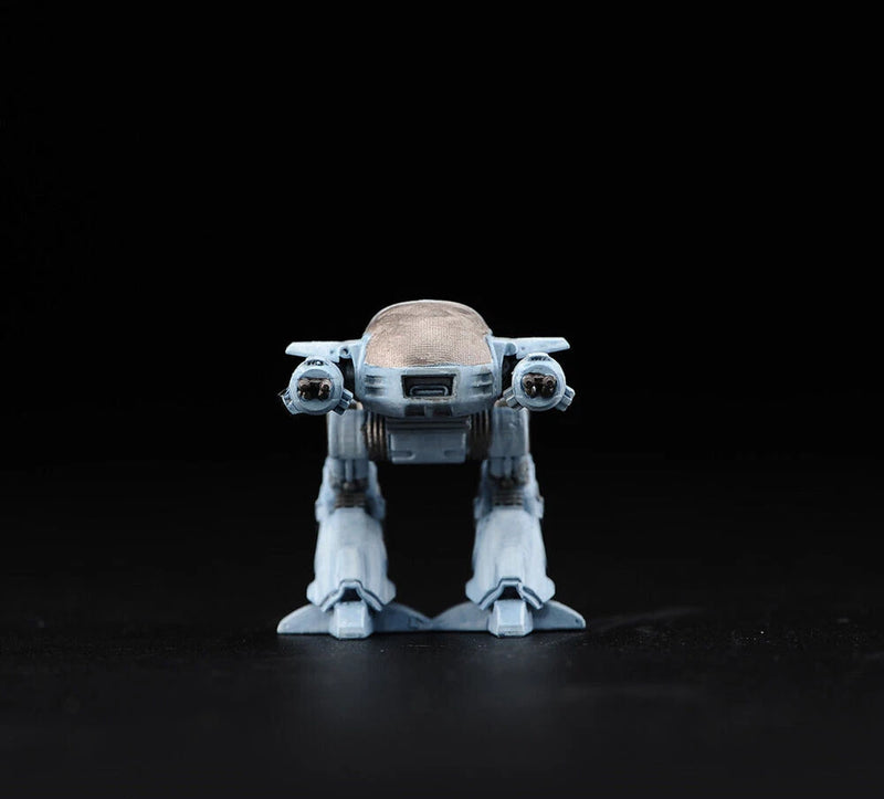 1/64 Scene Props ED-209 RoboCop Miniatures Figures Model For Cars Vehicles Toys