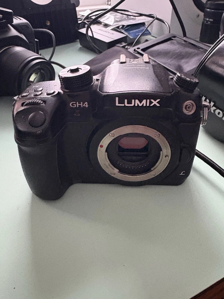 Panasonic Lumix DMC-GH4 16MP Micro Four Thirds Camera Body - 4K Video - Used