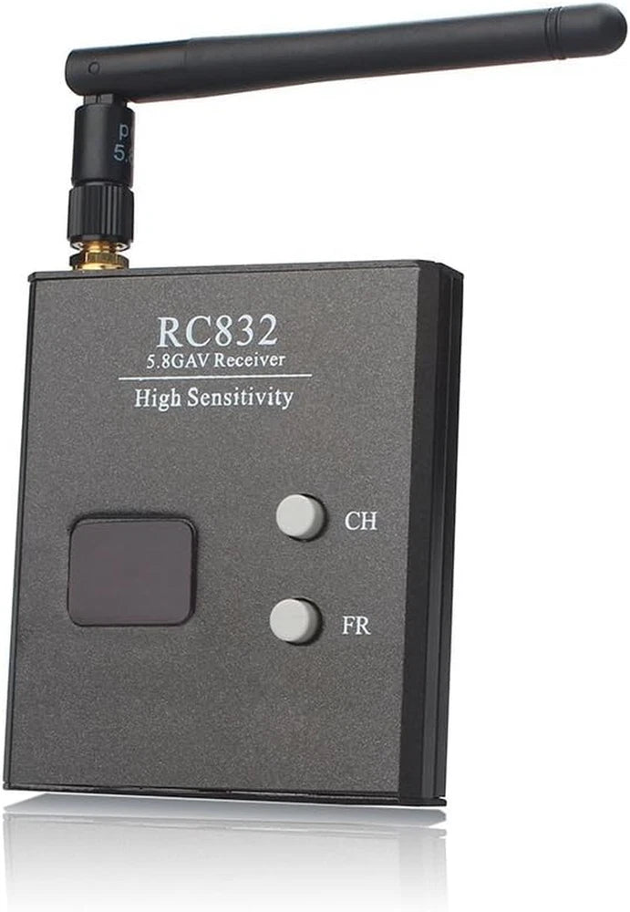 5.8G RC832 Mini FPV Receiver Double-Screen Display for FPV Quadcopter Drone