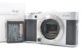 Near Mint Fujifilm Fuji X-A5 24.2MP Mirrorless Digital Camera Body Silver