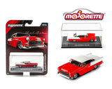 1:64 1955 Chevrolet Bel Air -- Red/White -- Majorette: Collection Deluxe