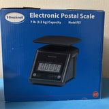 Brecknell 7LB electronic postal scale Model PS7, New open box, battery operation Battery