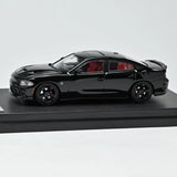 1:64 Black SRT Hellcat Diecast Model Car with Opening Hood