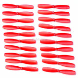 10 Pairs 55mm Propeller Red CW & CCW for Mini RC FPV Drone Quadcopter Multirotor