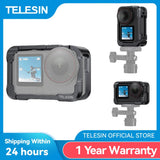 TELESIN Aluminum alloy Frame Protective Case Rabbit Cage For DJI OSMO Actioon 6