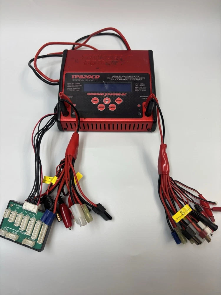 Thunder Power RC TP820CD dual-port multi-chemistry battery charger Battery