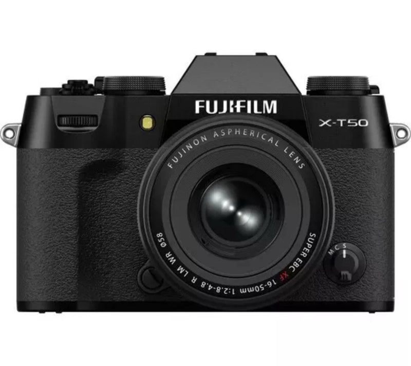 FUJIFILM X-T50 Mirrorless Camera with XF 16-50mm f/2.8-4.8 Lens BLACK