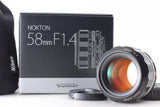 [Top MINT in Box] Voigtlander NOKTON 58mm f/1.4 SL II S Lens for Nikon F JAPAN