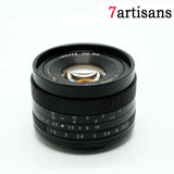 7artisans 50mm F1.8 Prime Large Aperture Lens for Fujifilm Fuji X X-T3 T4 E2 H1