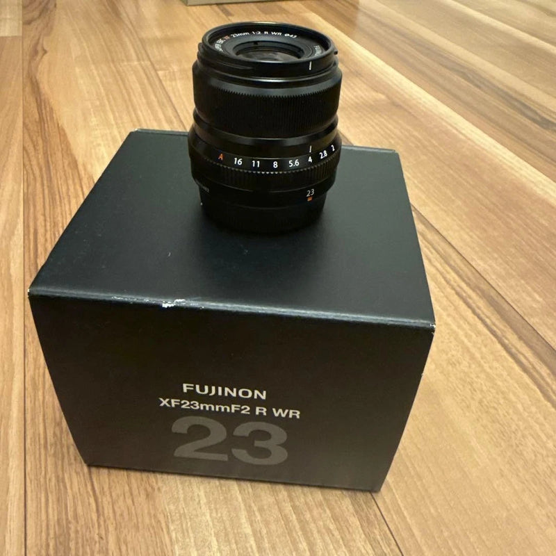 Fujifilm FUJINON XF23mmF2 R WR Lens Made in Japan