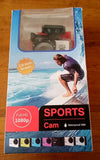 Waterproof sports action camera in box, 2.0-inch screen, Full HD 1080P, 30M rating