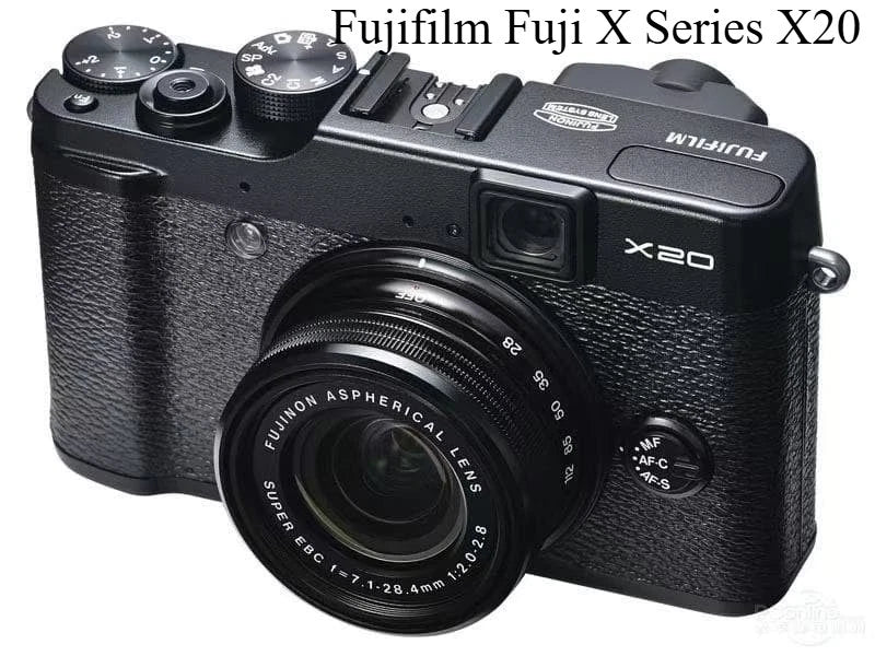 Fujifilm Fuji X Series X20 Digital Camera W/SDCard Charger Fully Tested