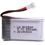 New Drone Battery 3.7V 650mAh for SNAPTAIN S5C YILE S11 Replacement