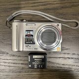 Panasonic Lumix DMC-ZS3 Silver 3.0" LCD 10.1MP 12x Optical Zoom Digital Camera