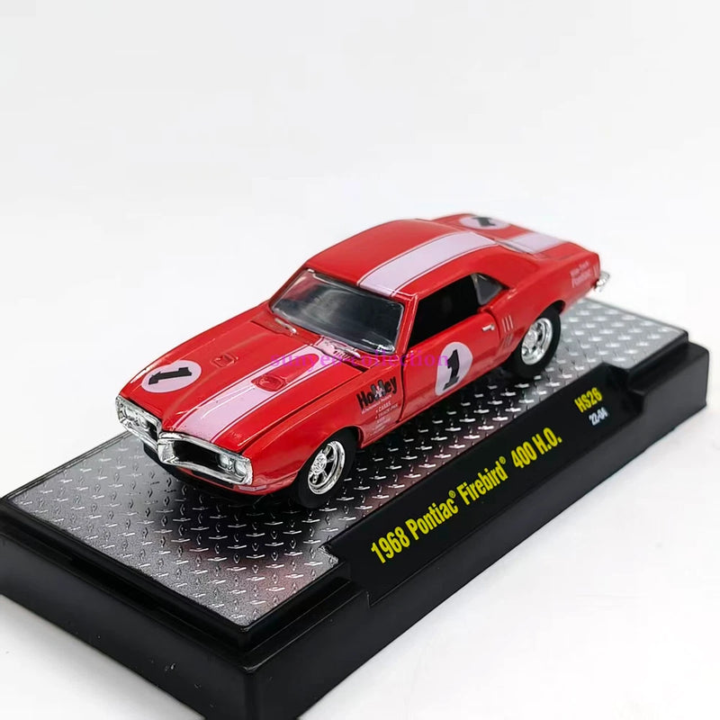 1968 Pontiac Firebird 400 1:64 Scale Diecast Metal Model Car - Alloy Body