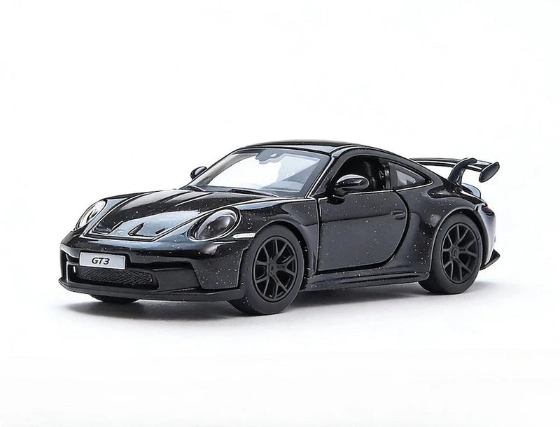 Sl Bburago 1:64 Black 911 GT3 Sports Model Diecast Display Car