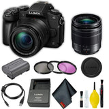 Panasonic Lumix DMC-G85MK Mirrorless Digital Camera +12-60mm Lens Basic Bundle