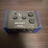 ZOOM AMS-24 2x4 USB-C Audio Interface Dual XLR Mic Guitar Inputs Phantom