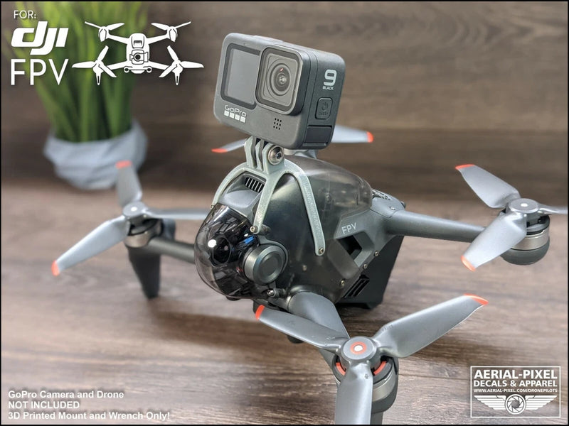 DJI FPV Drone Combo GoPro Action Mount Hardware Included! 8 Colors! USA Seller