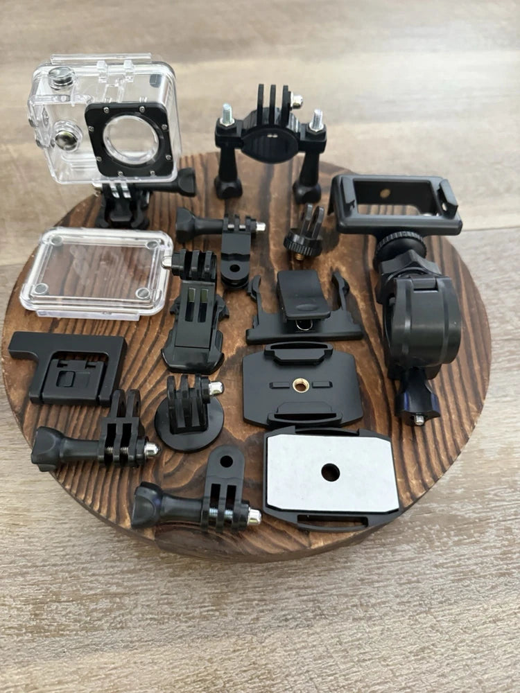 AUSEK ~ Q306 4K Sports Action Camera ~ Never Used, No Box, See Pics Please