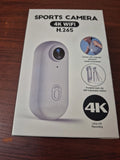4K Sports Camera, Go Snap Body Cam, Wearable Mini Action Camera,