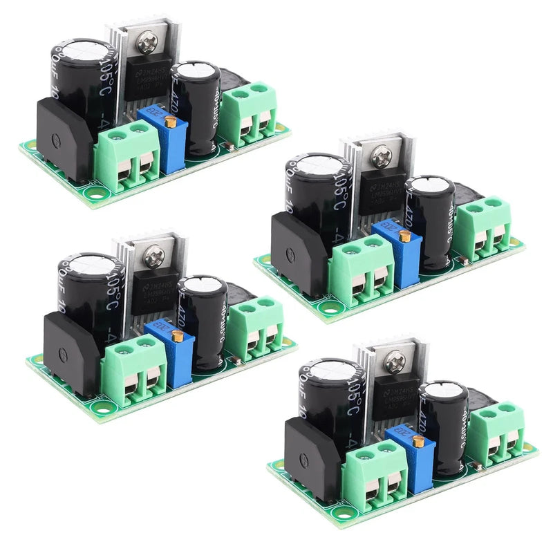 DiGiYes 4Pcs AC/DC to DC Step Down Buck Converter AC 5V-30V 5V-48V DC...