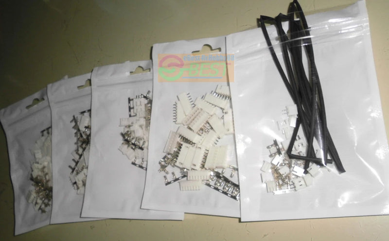 50Sets JST XH 2/3/4/5/ 7Pin 2.54mm Connector Plug For 1S2S3S4S 6S LiPo Battery