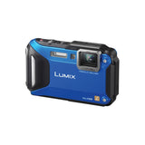 Panasonic DMCTS5 Blue 16.1MP 4.6X Waterproof Digital Camera