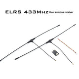 ELRS 433MHz Diversity Dual Antenna Long Range Receiver for FPV Drone Fixed Wing