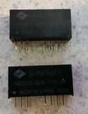 Qty 2 VWRBS2-D24-S12-SIP DC to DC Converter 18 20 24 36vDC input, 12vDC Output