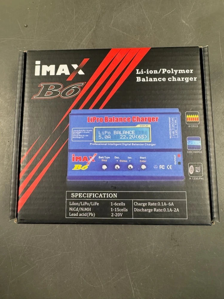 IMAX B6 Li-ion Poylmer Balance Charger- Battery