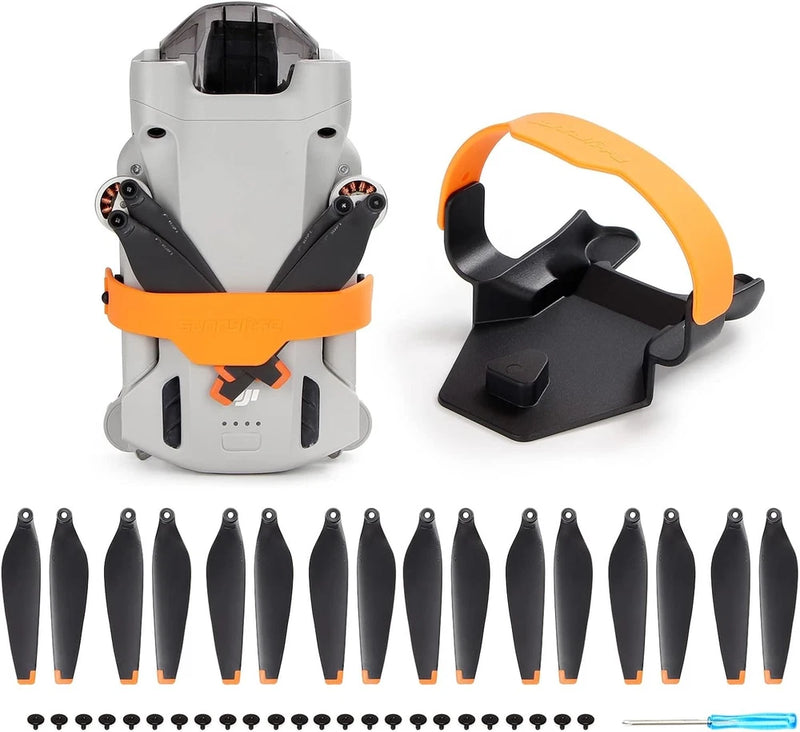 16Pcs Mini 3 Pro Propellers Mini 3 Pro Propeller Holder for DJI Mini 3 pro