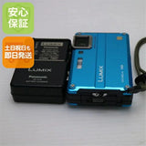 Panasonic DMC-FT2 Splash Blue Waterproof Camera Compact Digital From Japan