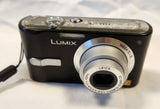 Panasonic Lumix DMC-FX12 Digital Camera Black w/Battery and charger
