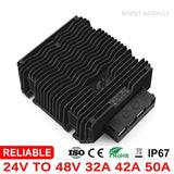 24V to 48V 32A 42A 50A Step Up DC DC Converter 2400W Boost Regulator for Truck