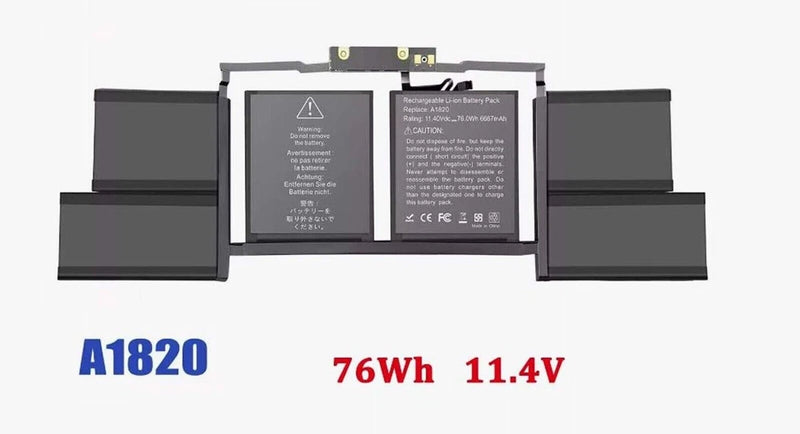 Battery for MacBook Pro 15" Model A1707 (Mid 2017) Touch Bar MLH52 MPTW2xx/A Battery