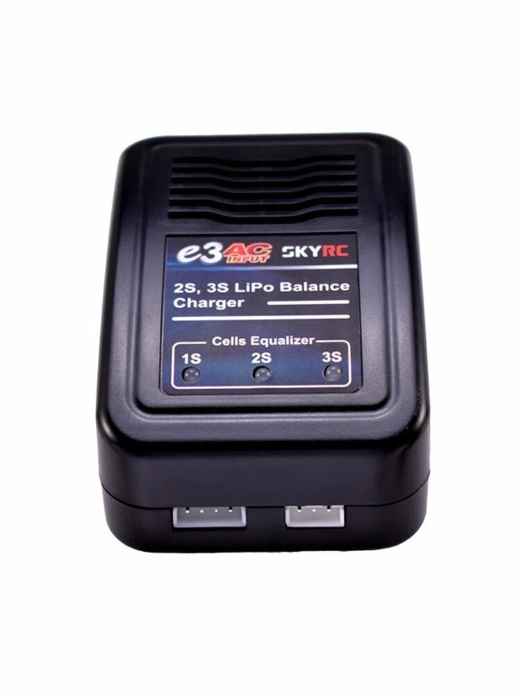 SKYRC e3 Charger 2S 3S LiPo Battery Balance Charger AC Input 100V-240V US Plug Battery