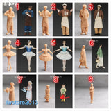 1/64 1/43 1/87 1/72 Sexy Girl Man Miniatures Figures Model For Cars Vehicles Toy